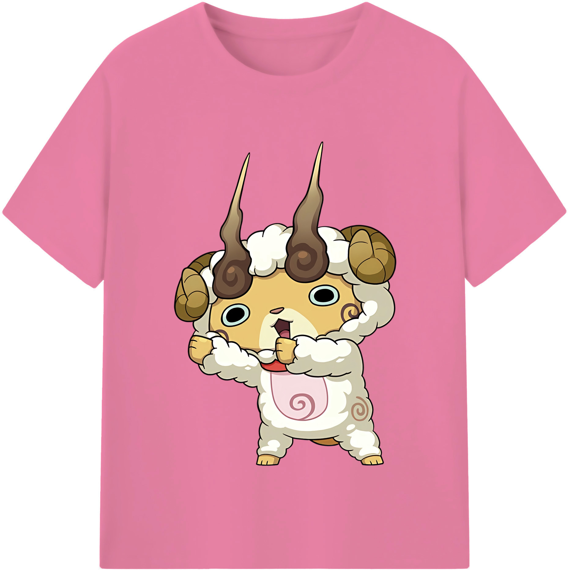 （画像用） 妖怪ウォッチ Yo-kai Watch 綿100％半袖Tシャツ（フロントプリント）